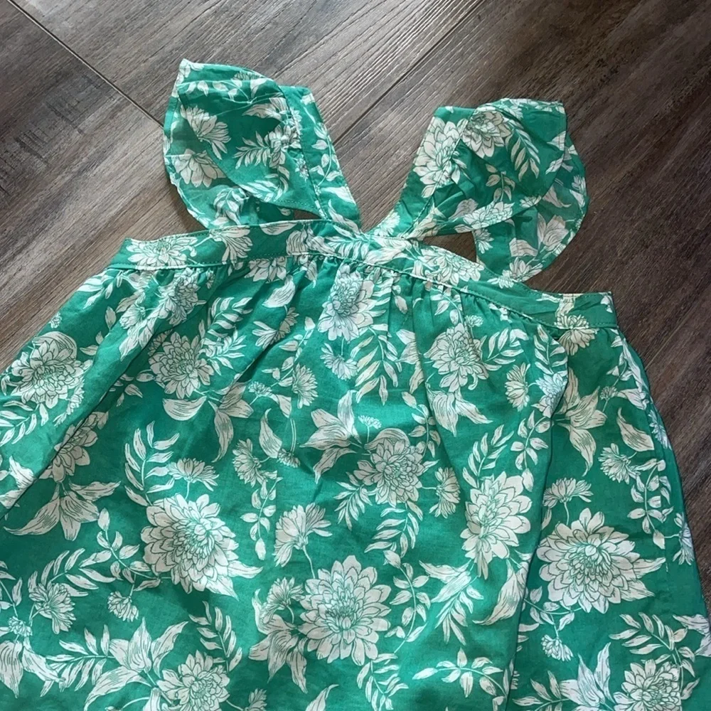 Janie and Jack lined green